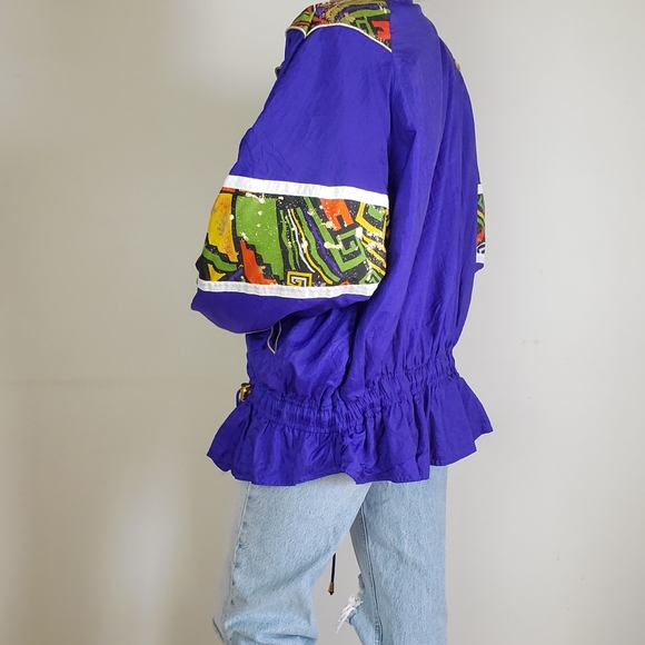 Vintage purple windbreaker - Picture 5 of 13